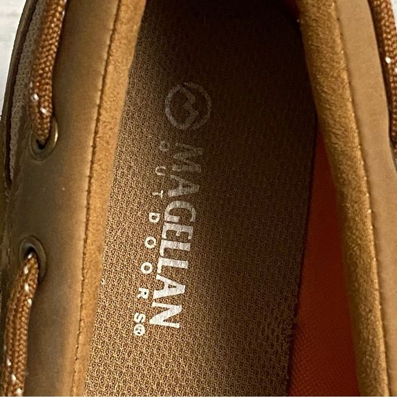 Magellan Outdoors Mens Tan‎ Slip On Textile Shoes Size 10EE - Picture 5 of 9
